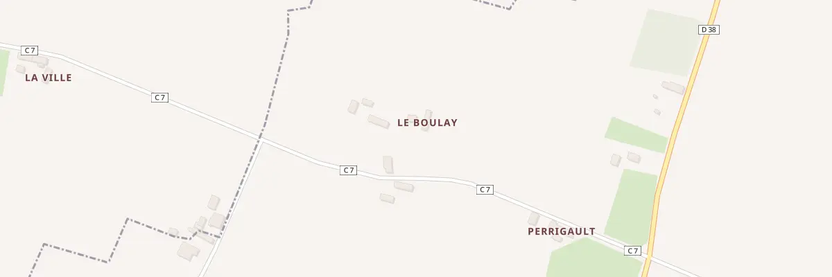 Plan du 5186 Le Boulay à Saint-Vincent-des-Prés