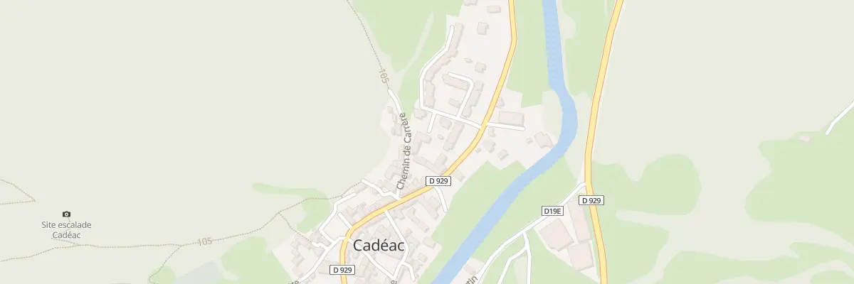 Plan du 5043 Le Village à Cadéac