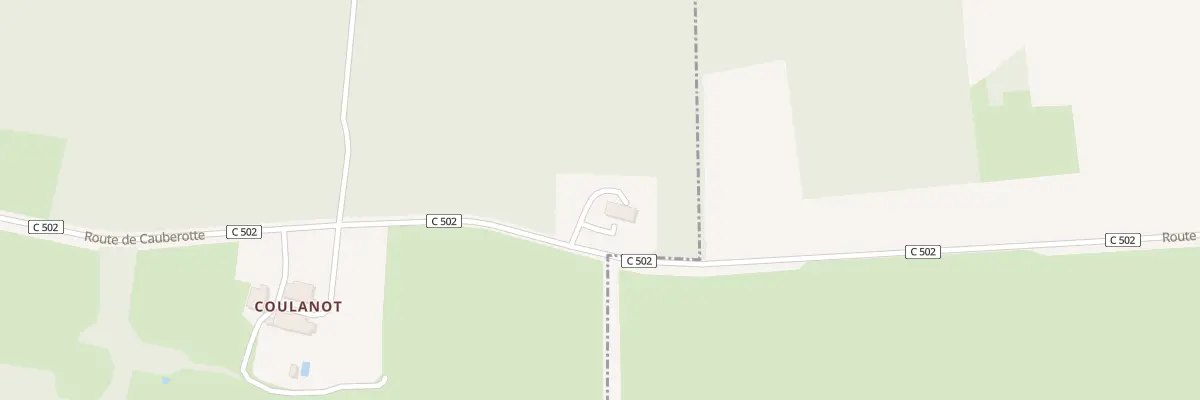 Plan du 1819 Rte de Cauberotte à Fréchou