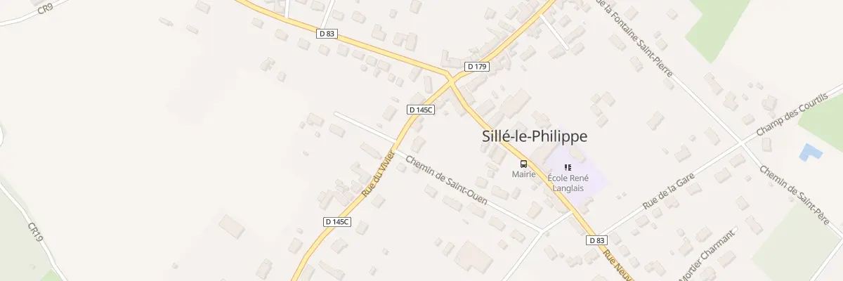 Plan du 5 Rue du Vivier à Sillé-le-Philippe