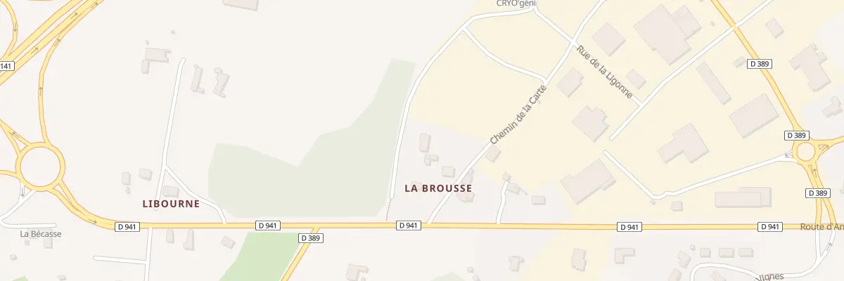 Plan du 4 Imp du Bandiat à La Rochefoucauld-en-Angoumois