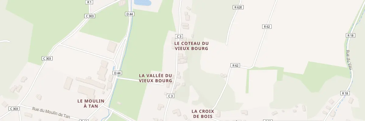 Plan du 5 Coteau du Vieux Bourg à Cravant-les-Côteaux