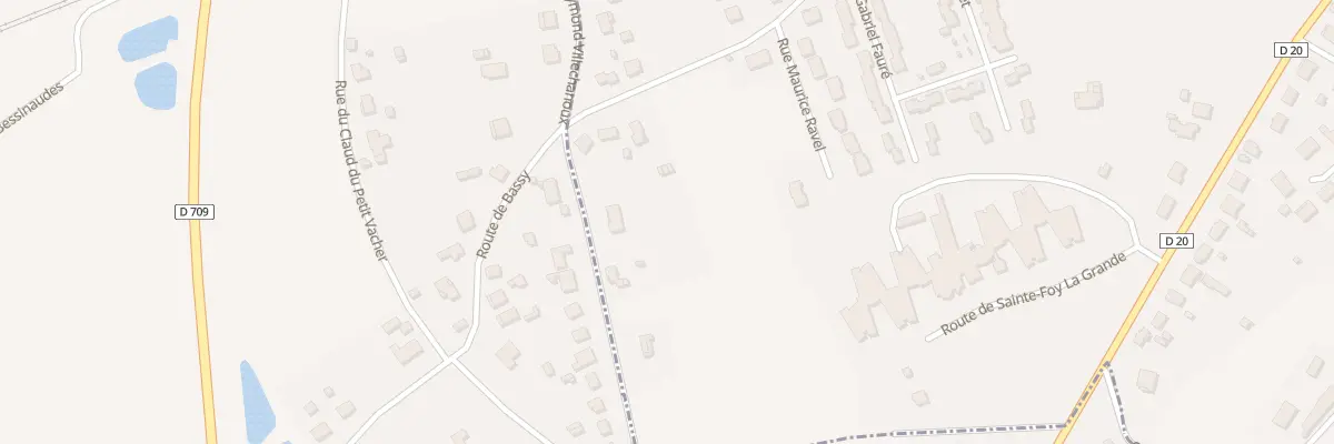 Plan du 177 Rue de Cazy à Mussidan