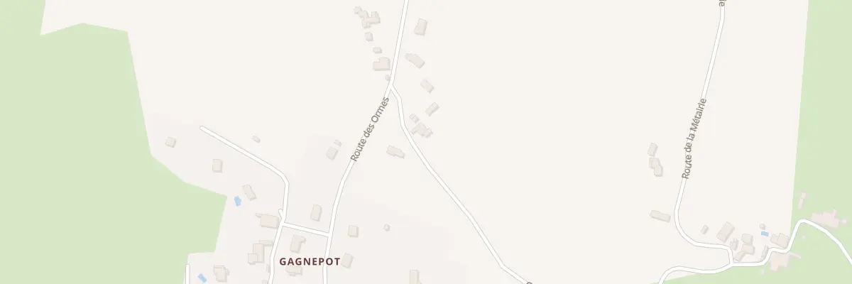 Plan du 186 Gagnepot à Villetoureix