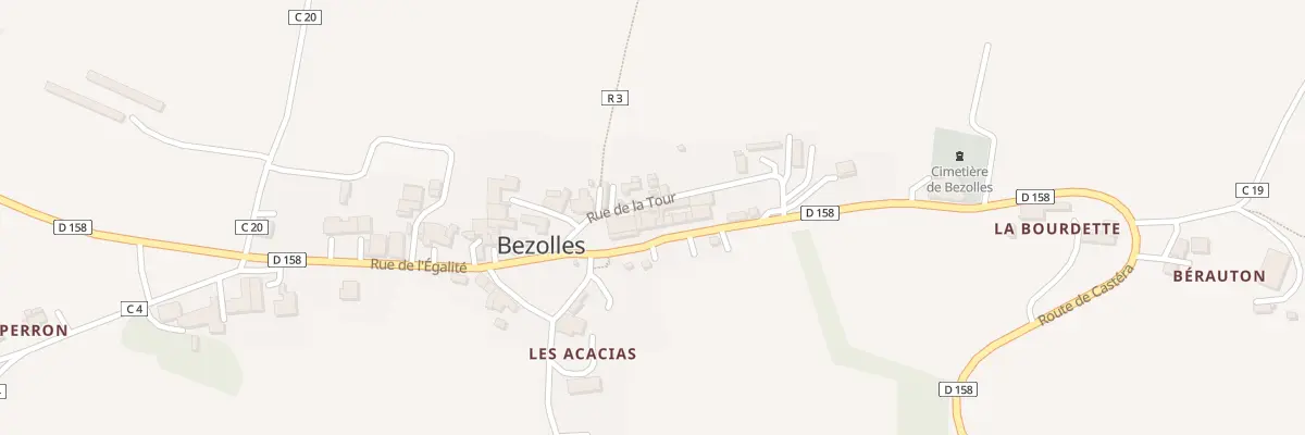 Plan du 5049 Rue de la Fraternité à Bezolles