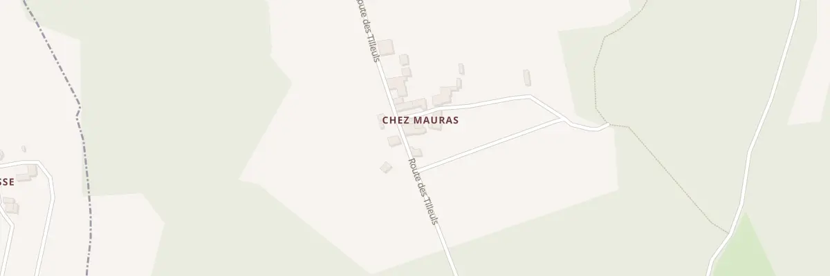 Plan du 2 Rte des Tilleuls à La Tâche