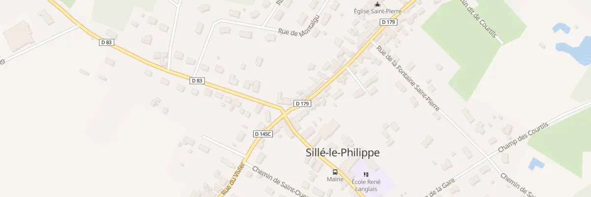 Plan du 3 Rue Principale à Sillé-le-Philippe
