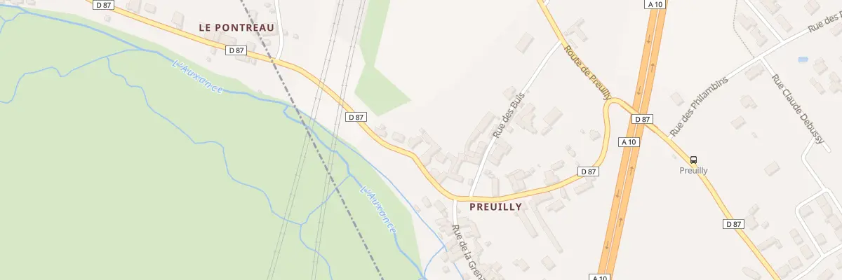 Plan du 22 Rue de la Vallée à Chasseneuil-du-Poitou