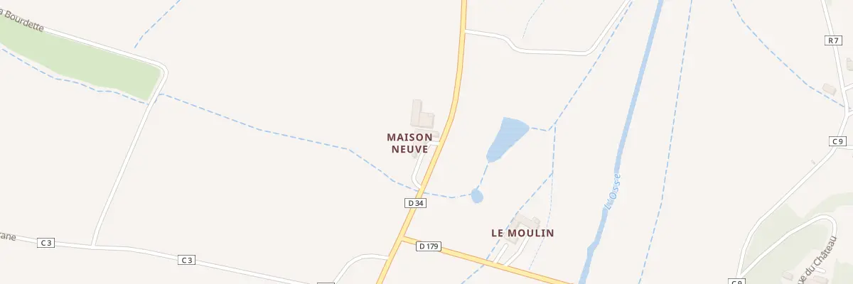 Plan du 5031 Maison Neuve à Saint-Arailles