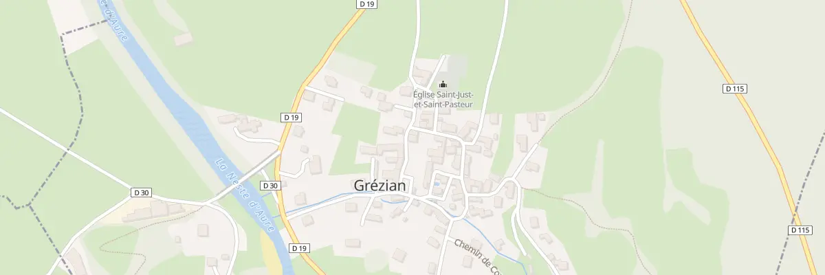 Plan du 5043 Le Village à Grézian