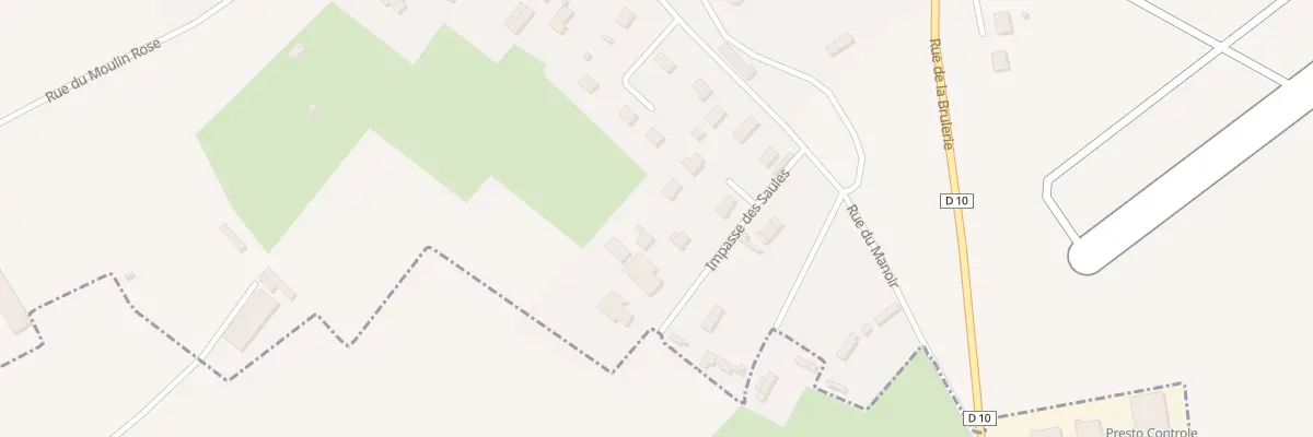 Plan du 110 Imp des Saules à Gommerville