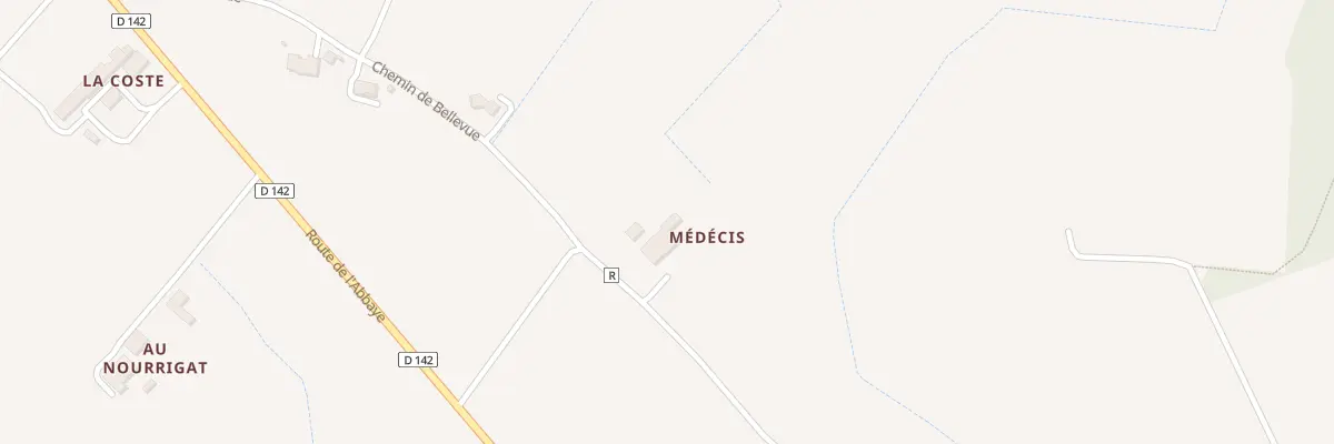Plan du 5046 A Medicis à Cassaigne