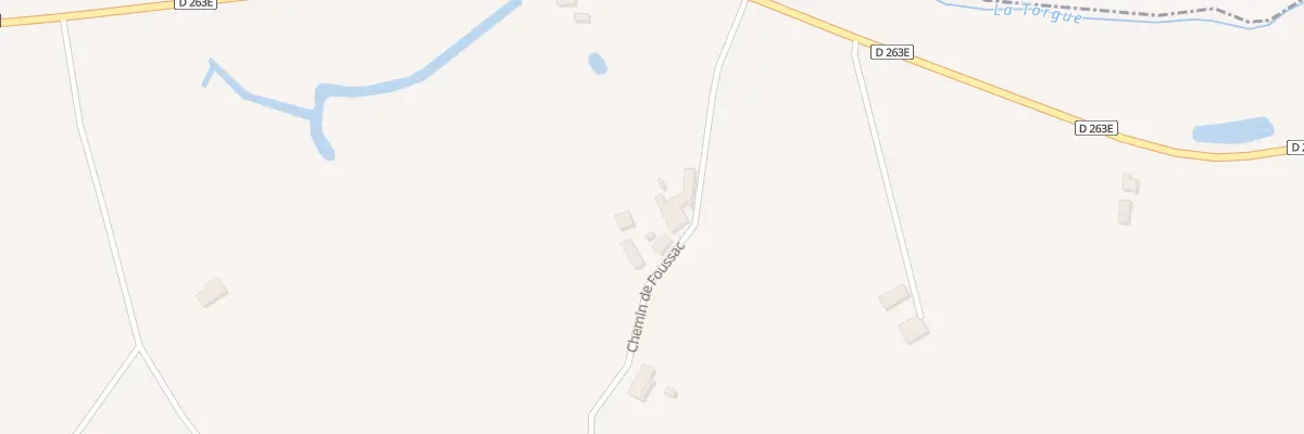 Plan du 181 Che de Foussac à Tonneins