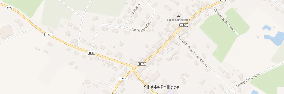 Plan du 11 Rue Principale à Sillé-le-Philippe