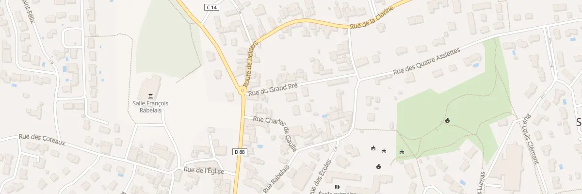 Plan du 4 Rue du Grand Pré à Smarves