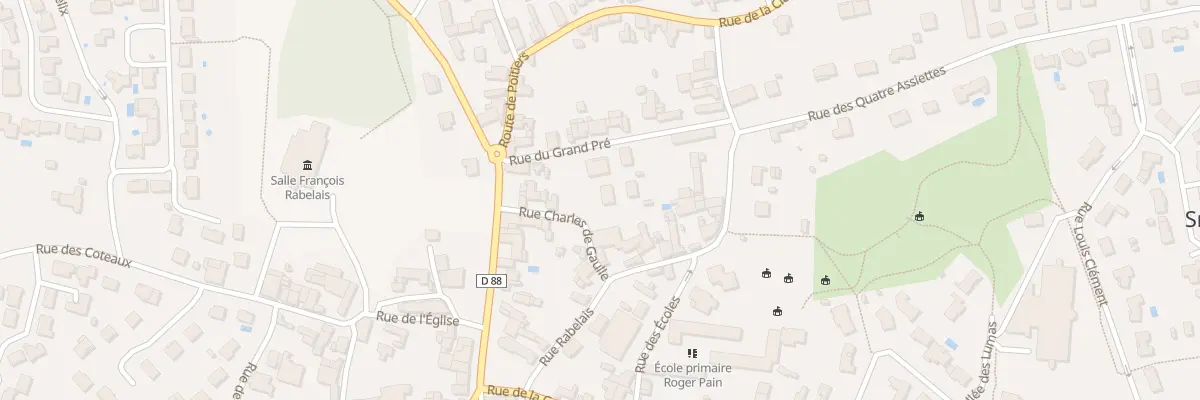 Plan du 7 Rue Charles de Gaulle à Smarves