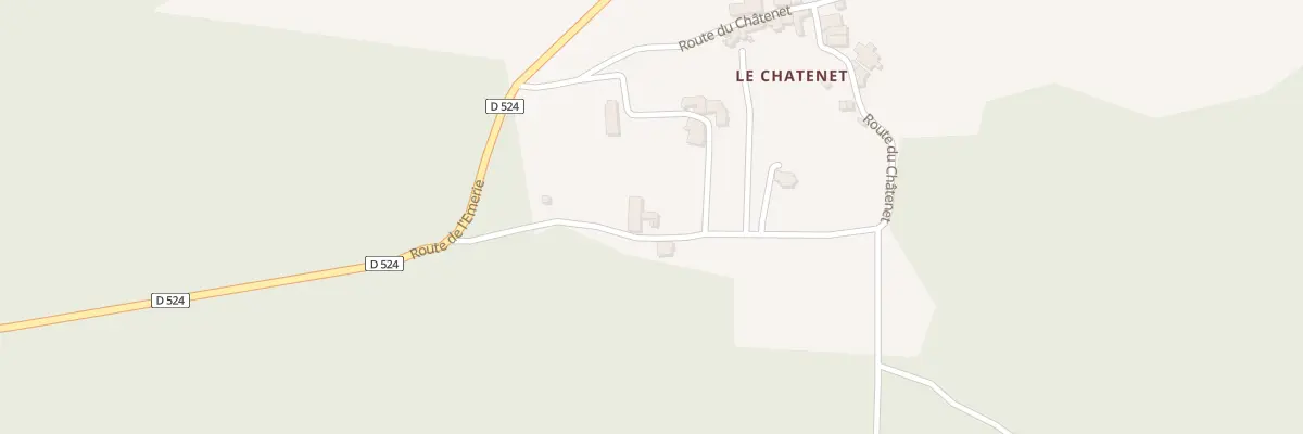 Plan du 5349 Rte du Châtenet à Rougnac