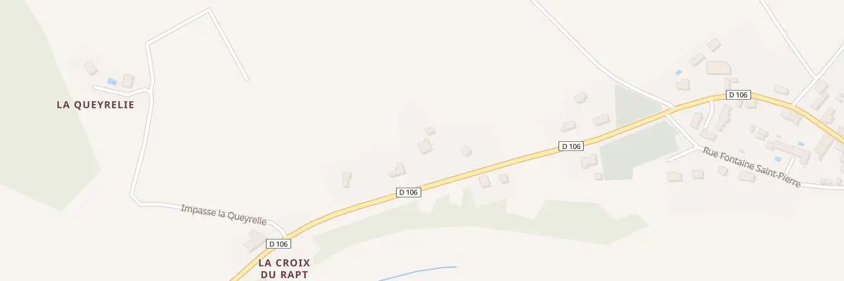 Plan du 1B La Queyrelie à Bertric-Burée