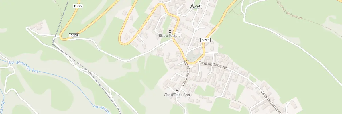 Plan du 5078 Le Village à Azet