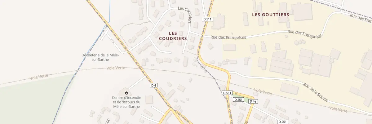 Plan du 139 Les Coudriers à Saint-Aubin-d’Appenai