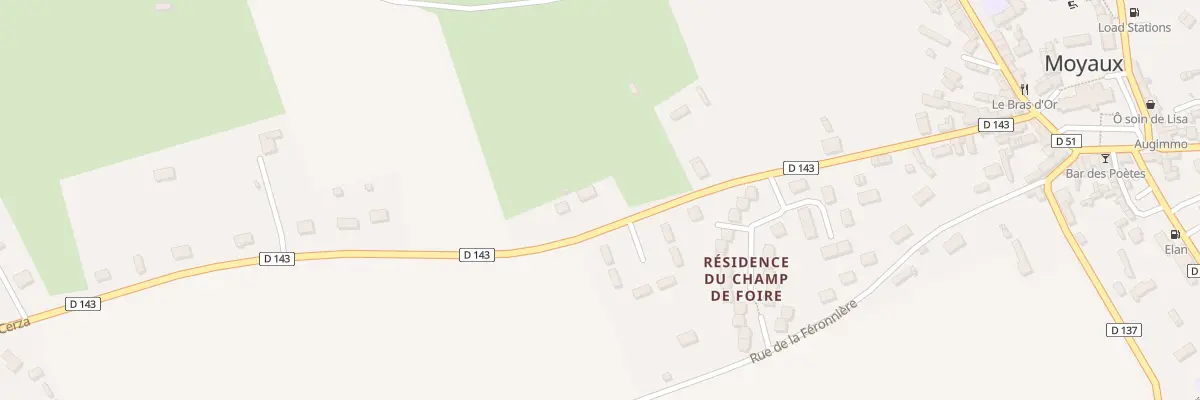 Plan du 5388 Rue Jean de la Varende à Moyaux