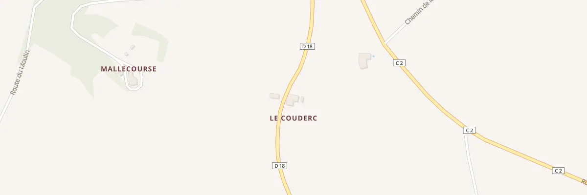 Plan du 839 Rte de la Forêt à Thénac