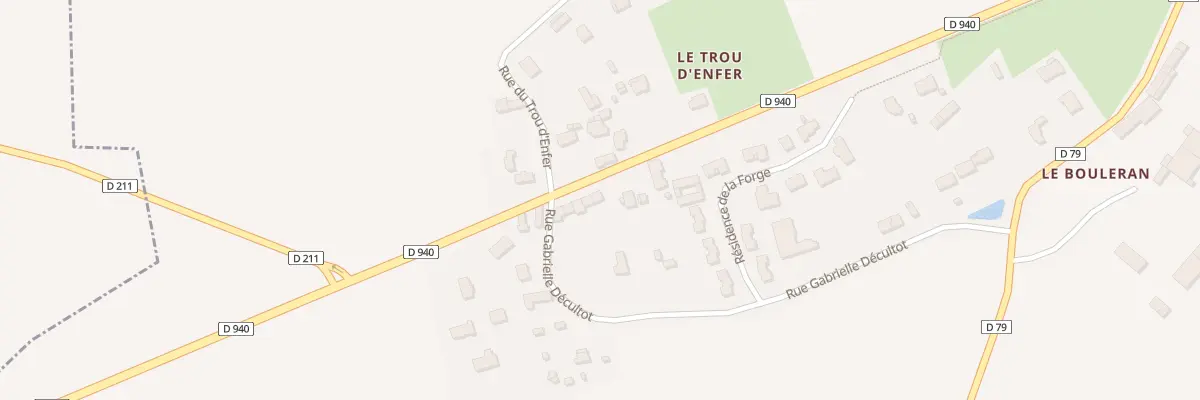 Plan du 2495 D 940 à Saint-Léonard