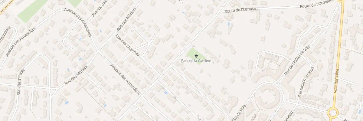 Plan du 2 Rue Sainte Croix à Buxerolles