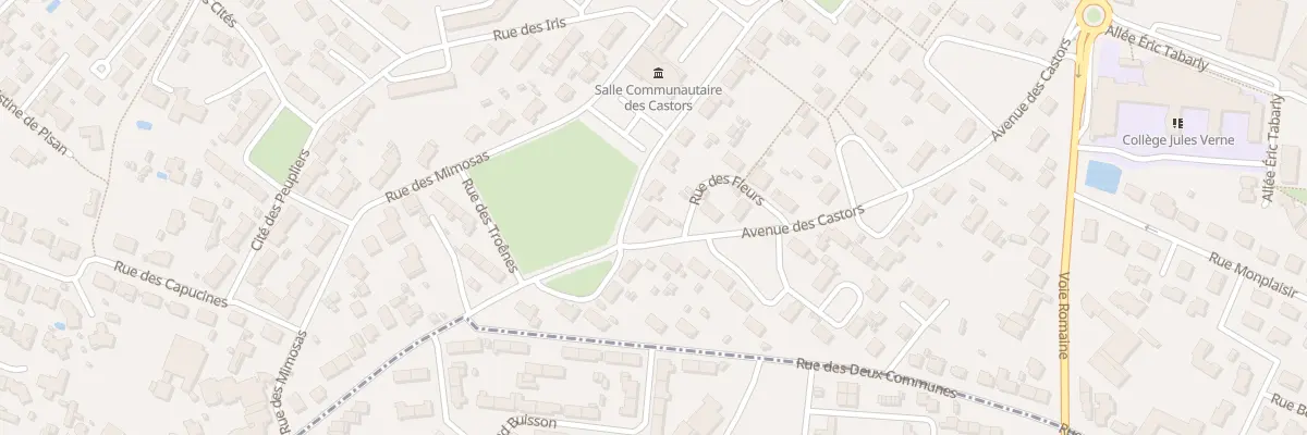 Plan du 2 Av de l’Entraide à Buxerolles