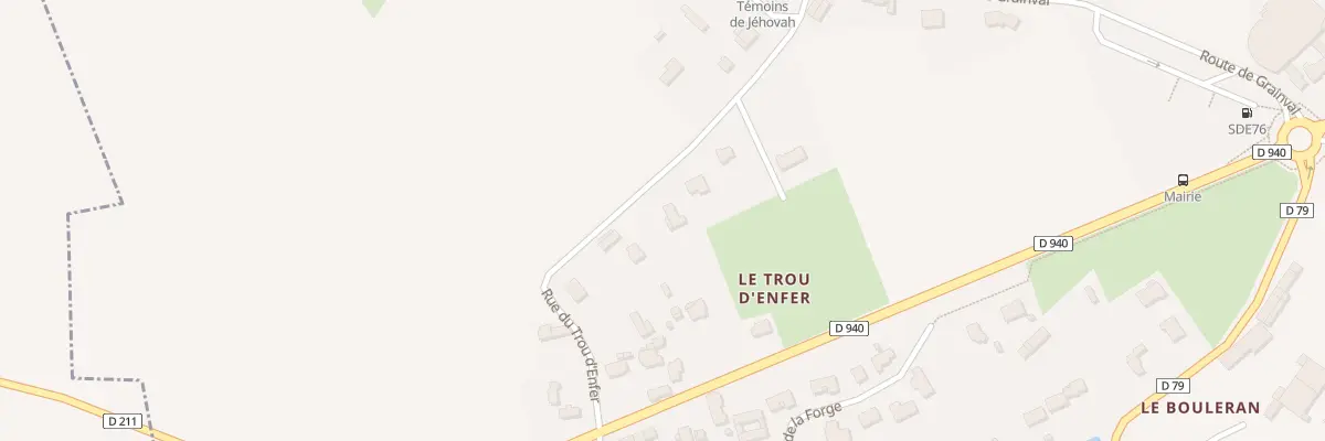 Plan du 192 Rue du Trou d’Enfer à Saint-Léonard