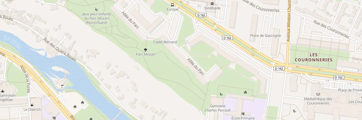 Plan du 36 All du Parc à Poitiers