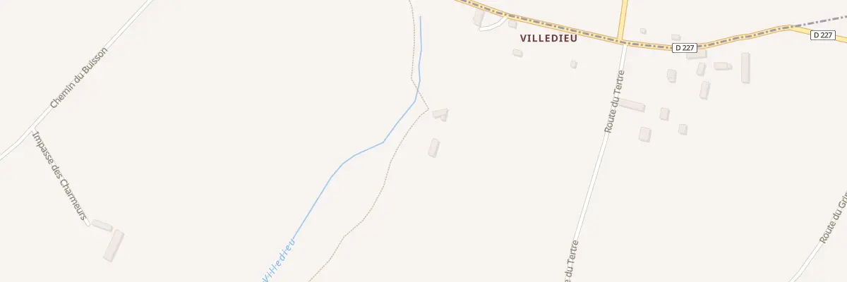 Plan du 1 Imp du Bois à Laleu