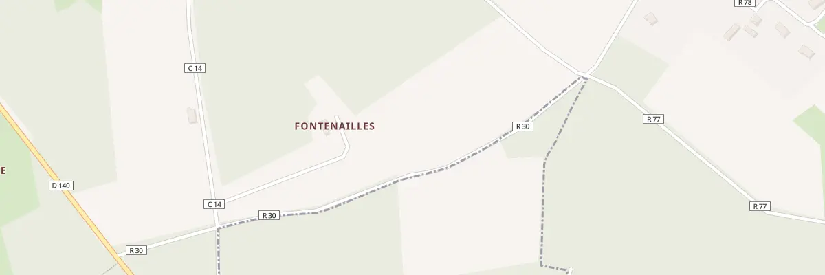 Plan du 2021 Rte des Fontenelles à Saint-Mars-d’Outillé