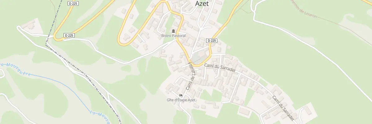 Plan du 5073 Le Village à Azet