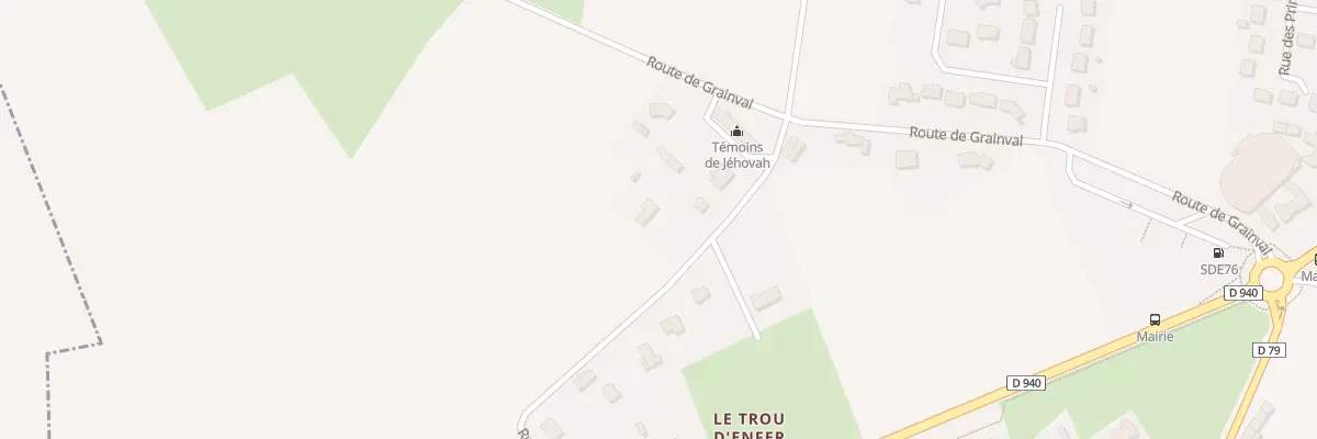 Plan du 299 Rue du Trou d’Enfer à Saint-Léonard
