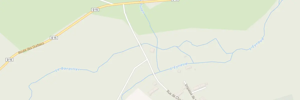Plan du 42 Rue de Chadeau à La Force