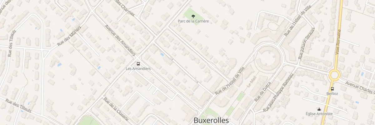 Plan du 11 Rue Sainte Croix à Buxerolles