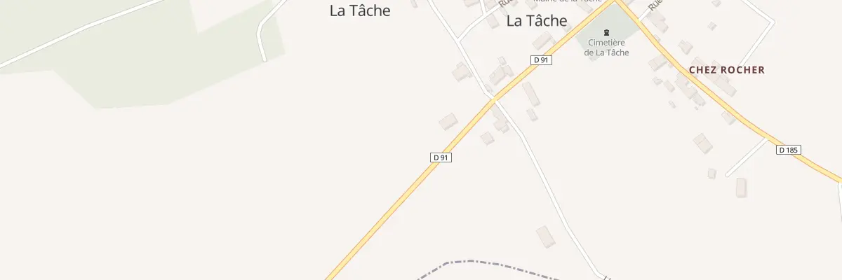 Plan du 18 Rte de la Plaine à La Tâche