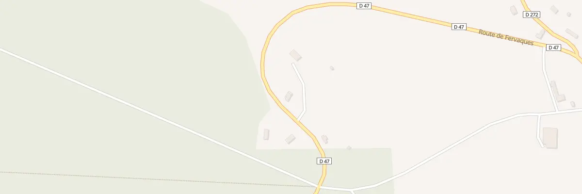 Plan du 3 Rte de Fervaques à Saint-Martin-de-Bienfaite-la-Cressonnière