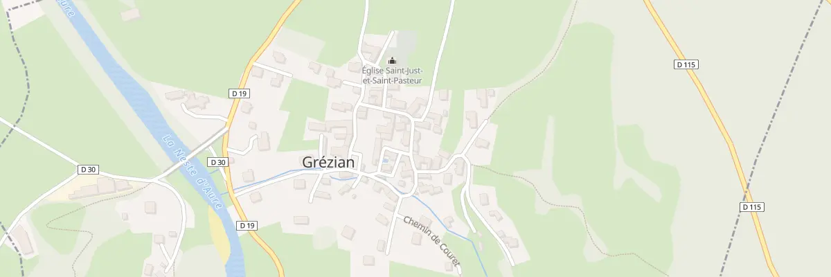 Plan du 5071 Le Village à Grézian