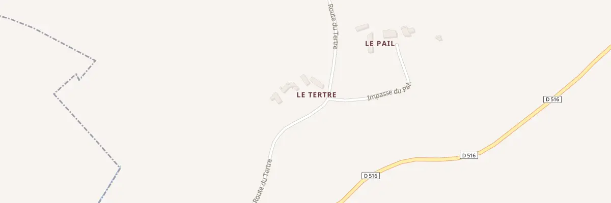 Plan du 6 Rte du Tertre à Laleu