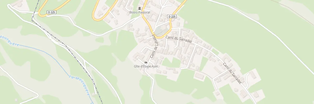 Plan du 4 Cami de Labatch à Azet