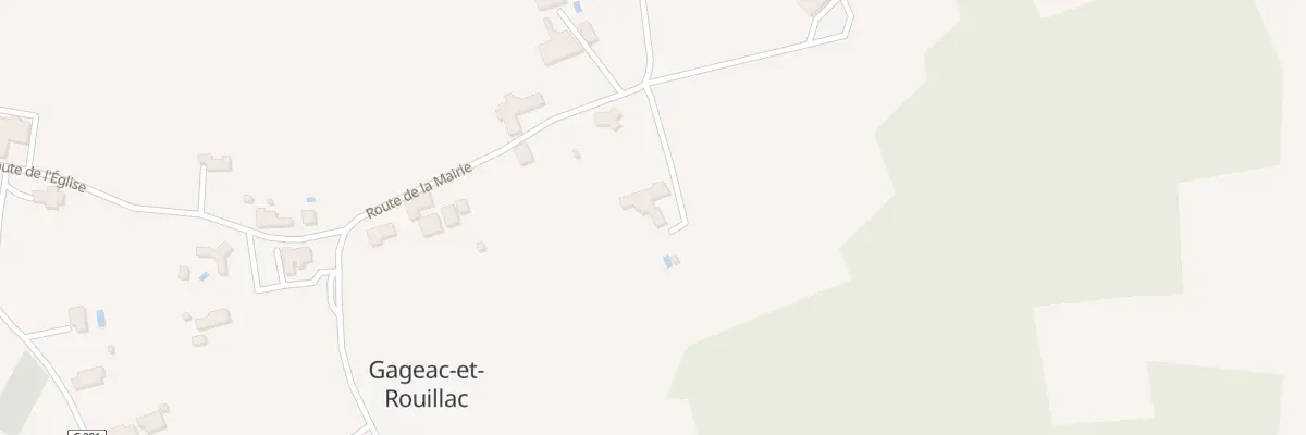 Plan du 1147 Rte de la Mairie à Gageac-et-Rouillac