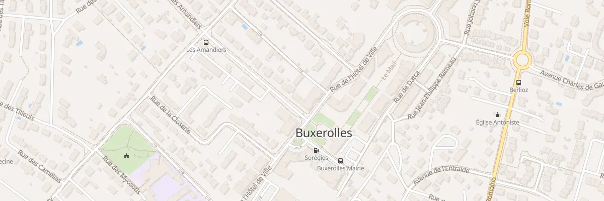 Plan du 79 Av des Amandiers à Buxerolles