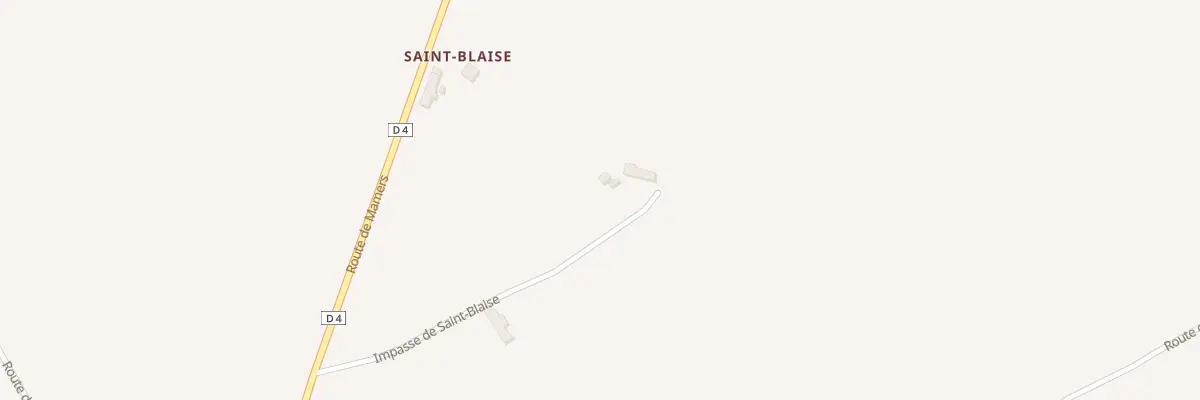 Plan du 82 Saint Blaise à Barville