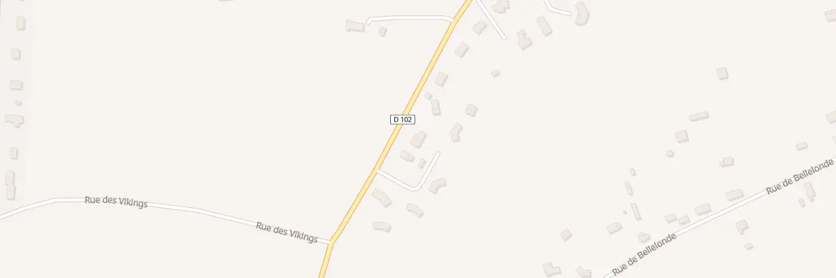 Plan du 876 Rue du Calvaire à Beuzeville