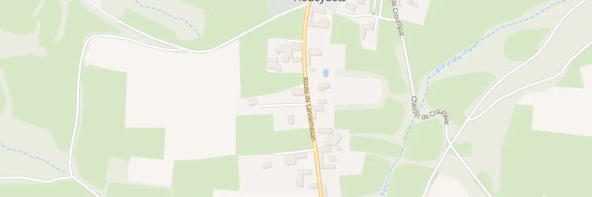 Plan du 5020 Marquedou à Houeydets