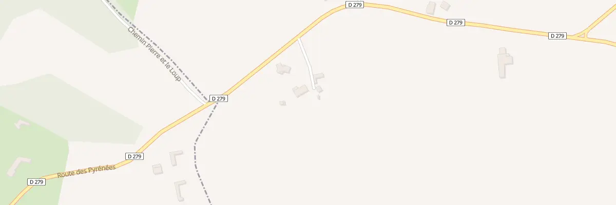 Plan du 5027 Escaounet à Ponsampère