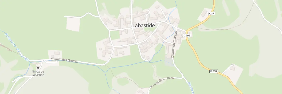 Plan du 5028 Le Village à Labastide