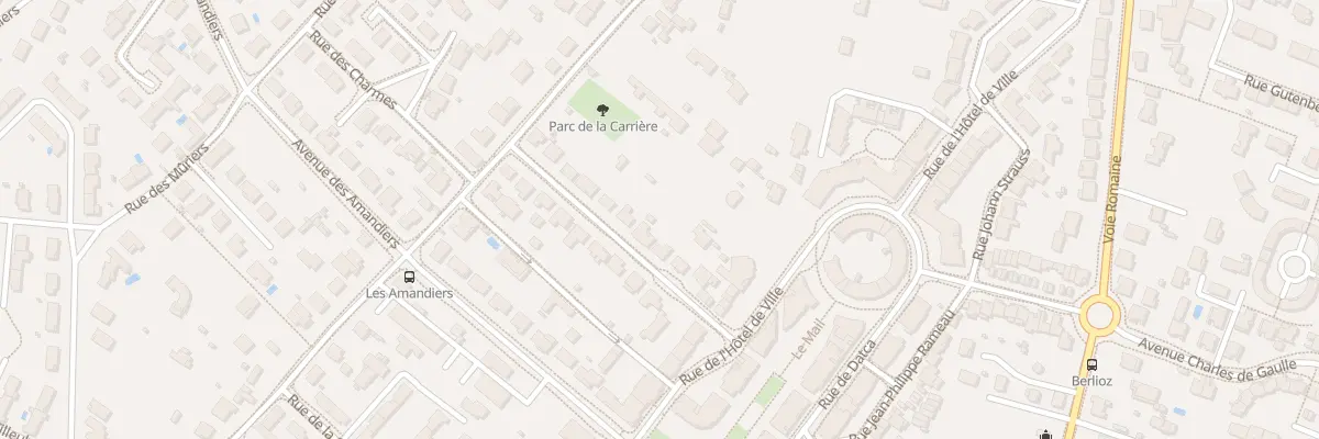 Plan du 14 Rue Sainte Croix à Buxerolles